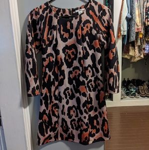 Bar lll leopard dress size XS